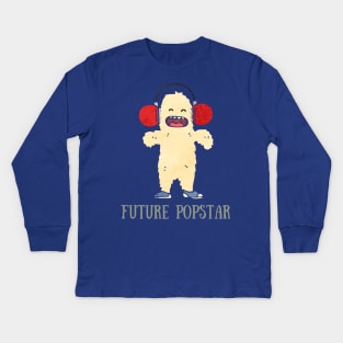 FUTURE POPSTAR Kids Long Sleeve T-Shirt